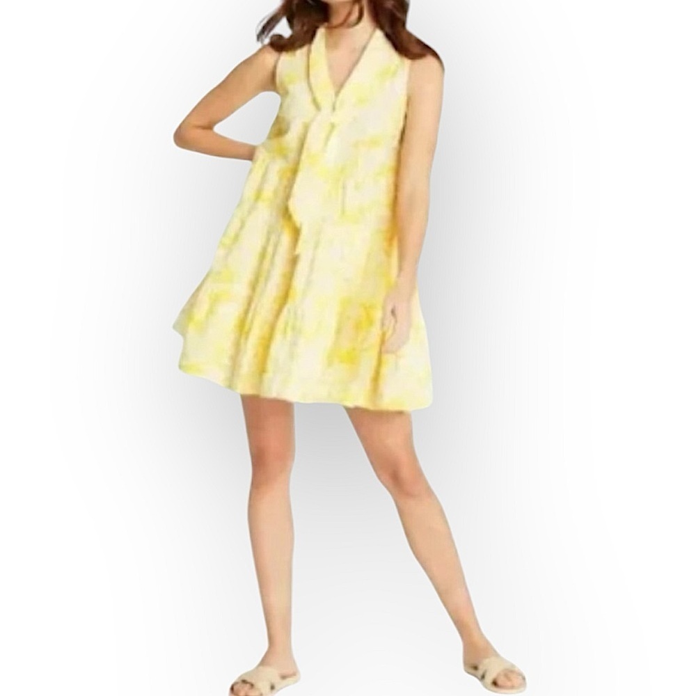 Lisa Marie Fernandez x Target women’s sleeveless babydoll floral tiered mini M